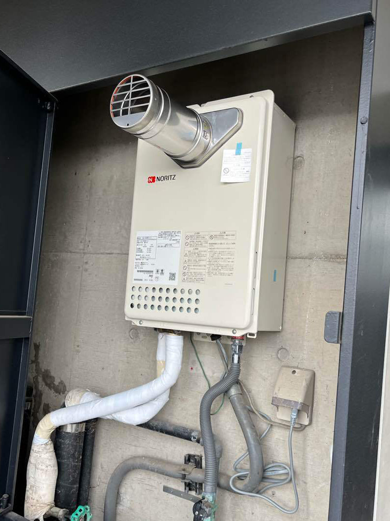 給湯器 芦屋市］ノーリツ 給湯専用給湯器の施工事例｜水廻り設備の取替・交換
