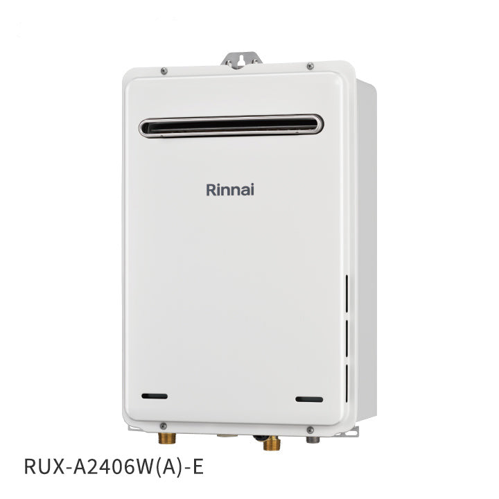 給湯器　24号　給湯専用 給湯専用 オートストップ 24号 非エコ 壁掛け・PS標準設置 RUX-A2406W