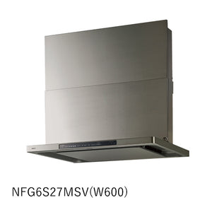 クララタッチ連動有　ノンフィルタ・スリム型　NFG6S27MSV(W600)
